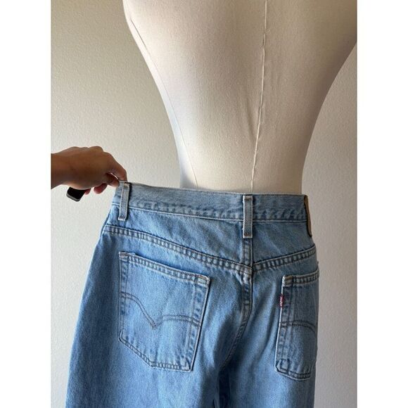 Vintage 90s Levis 512 slim fit tapered leg 16 Mis M jeans - Picture 4 of 8